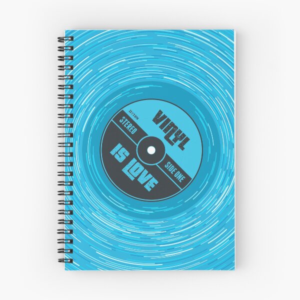 Item preview, Blue Vinyl Love designed and sold by animinimal.