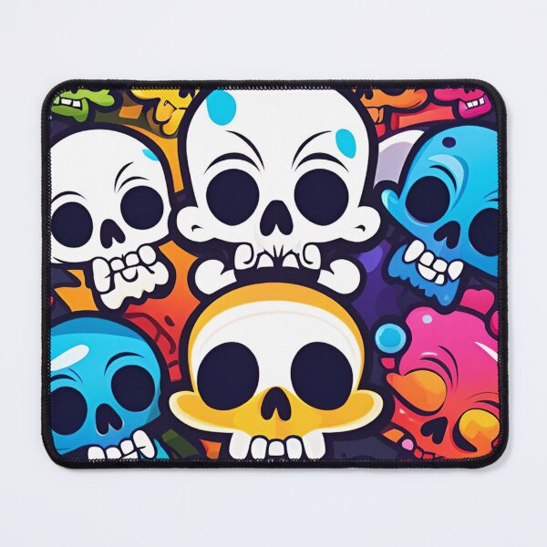 Item preview, alienlove 28 good mood lucky funny skull designed and sold by alienlove-8.