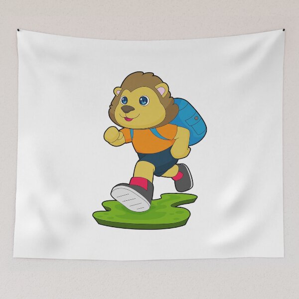 Item preview, Lion Hiker Backpack designed and sold by Snabdesign84.
