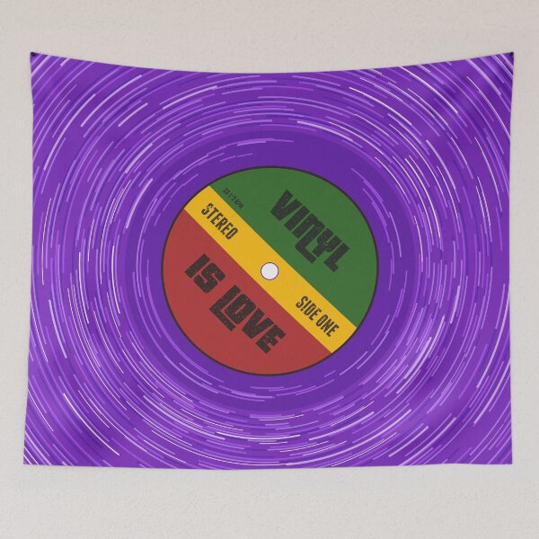 Item preview, Purple Vinyl Love 2 designed and sold by animinimal.
