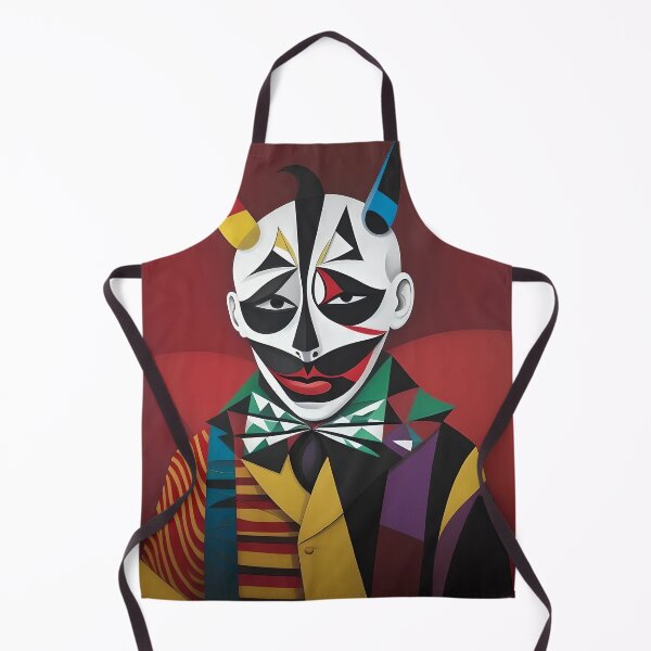 Item preview, Jester: Colorful Artwork that Combines Abstract, Surreal, and Cubist Art Trends designed and sold by artmanikin.