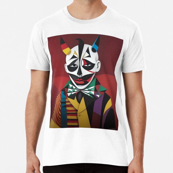 Item preview, Jester: Colorful Artwork that Combines Abstract, Surreal, and Cubist Art Trends  designed and sold by artmanikin.