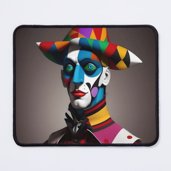 Item preview, The Art of Abstract Jester: Color, Shape, and Perspective designed and sold by artmanikin.