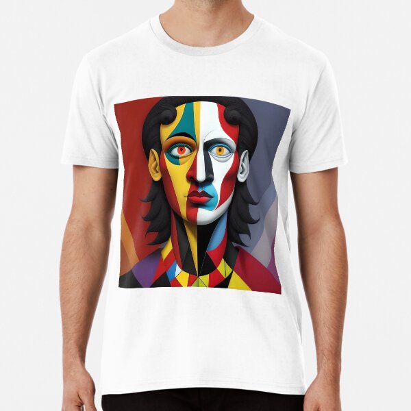 Item preview, Abstract, Surreal, and Cubist Art T-Shirt designed and sold by artmanikin.