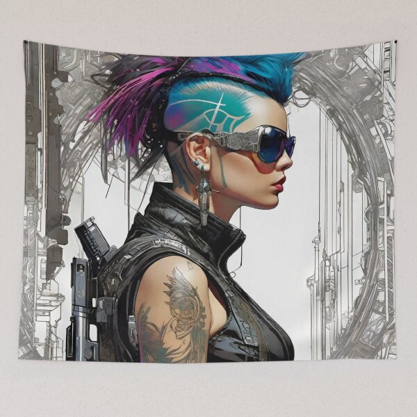 Item preview, Trinix - Cyber City Character concept designed and sold by Delerat7.