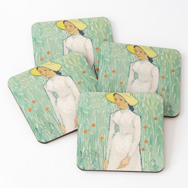 Item preview, Vincent Van Gogh - Girl in White, 1890 designed and sold by Suzana Djordjevic.