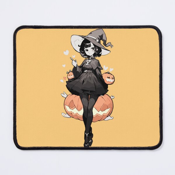 Item preview, Cute Witch Girl, Scary n Creepy designed and sold by World of Printed Art ..