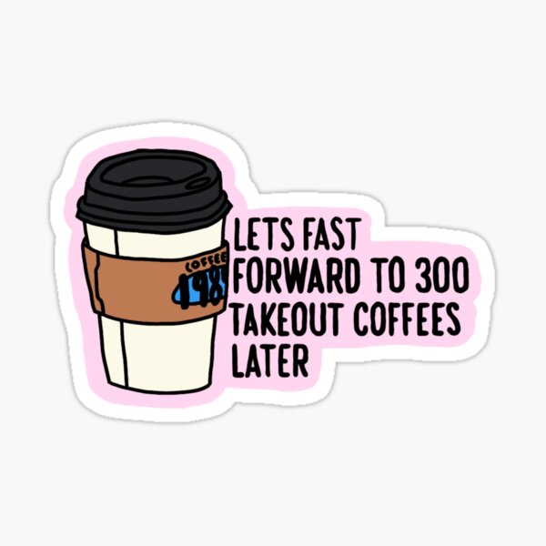 Item preview, Takeout Coffees designed and sold by lilliamae.