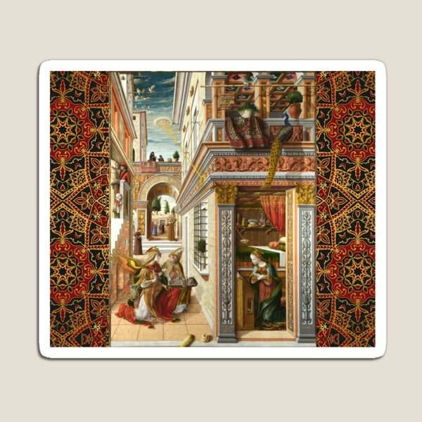 Item preview, Annunciation with Saint Emidius and an UFO by Carlo Crivelli  designed and sold by BulganLumini.