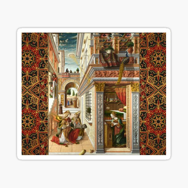 Item preview, Annunciation with Saint Emidius and an UFO by Carlo Crivelli  designed and sold by BulganLumini.