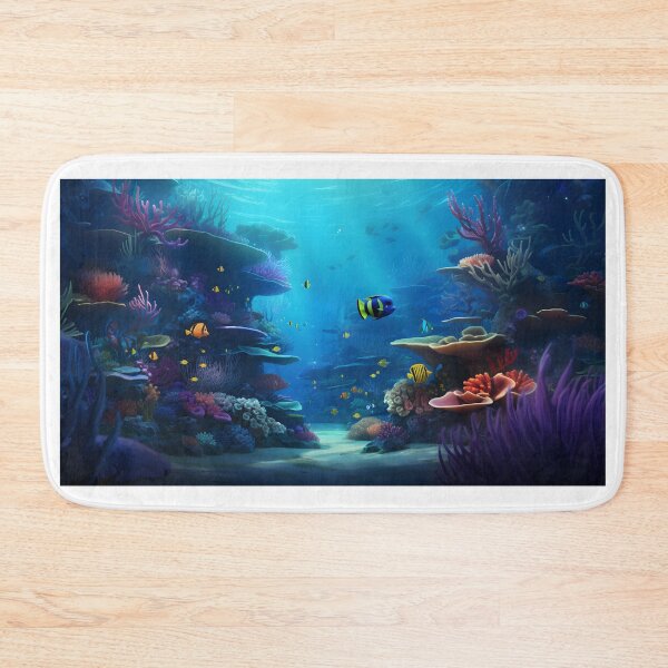 Item preview, Vibrant Underwater World designed and sold by Shirtastically.
