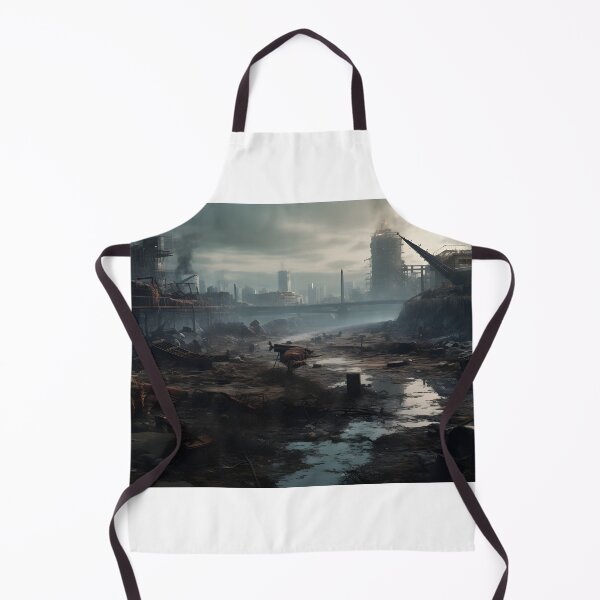 Item preview, Cyberpunk Cityscape Art designed and sold by Shirtastically.