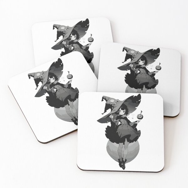 Item preview, Cute Witch Girl, Scary n Creepy designed and sold by World of Printed Art ..