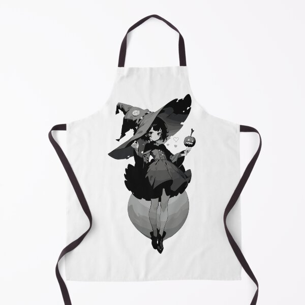 Item preview, Cute Witch Girl, Scary n Creepy designed and sold by World of Printed Art ..