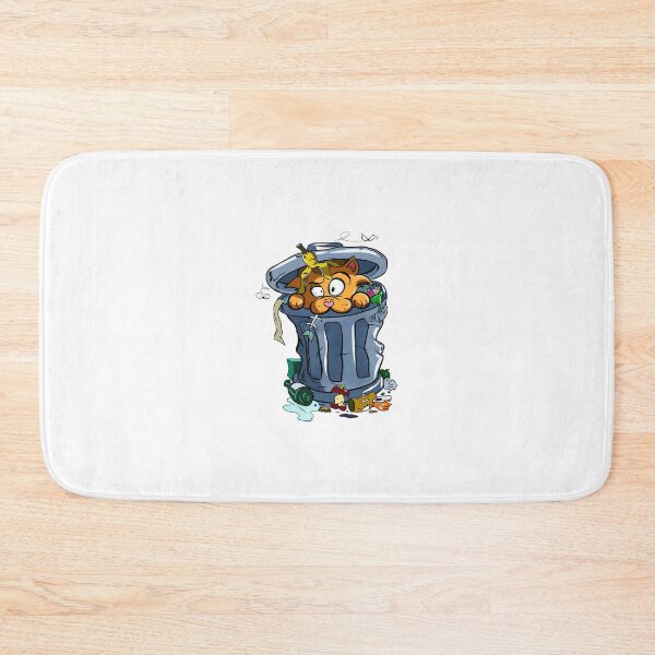 Item preview, cat in trash designed and sold by Zer007.