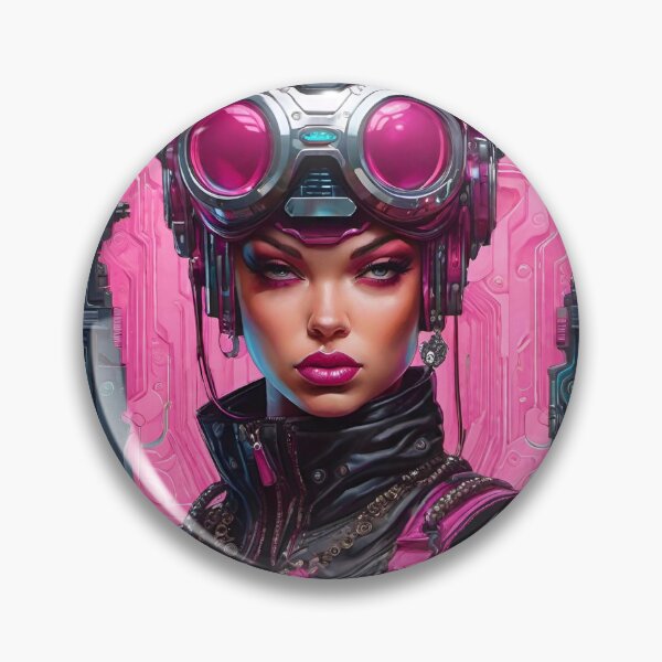 Item preview, Pink Merc - Cyber City Character concept designed and sold by Delerat7.