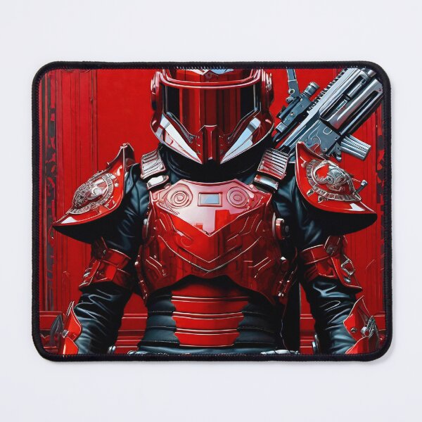 Item preview, Red Bounty Hunter - Cyber City Character concept designed and sold by Delerat7.