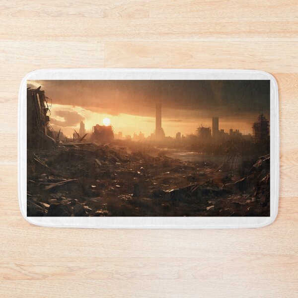 Item preview, Post-Apocalyptic Wasteland Art designed and sold by Shirtastically.