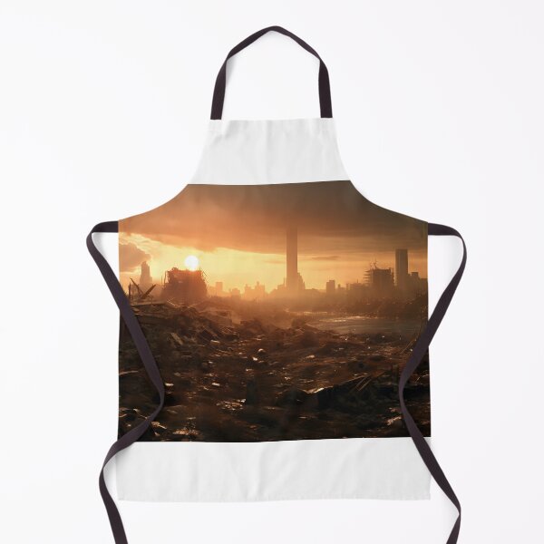 Item preview, Post-Apocalyptic Wasteland Art designed and sold by Shirtastically.