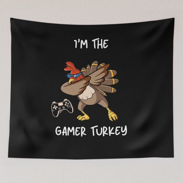 Item preview, Funny Thanksgiving I'm The Gamer Turkey Funny Thanksgiving  designed and sold by designfree123.
