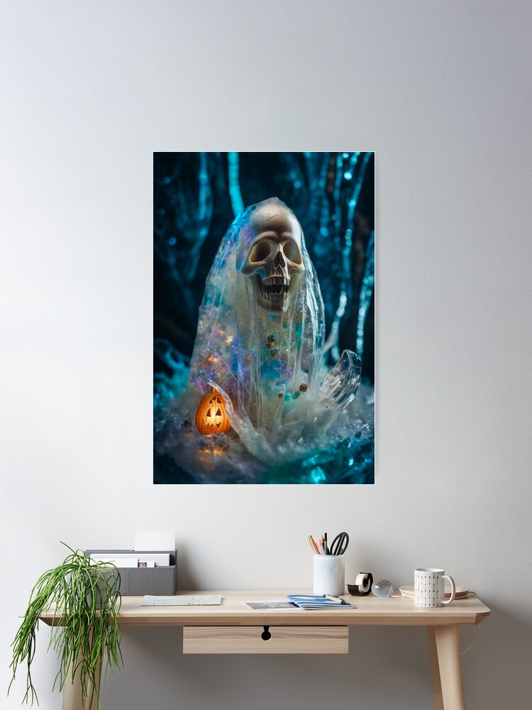 Thumbnail 2 of 3, Poster, AI Art- Ghosts #8 designed and sold by wohnfuehlfabrik.