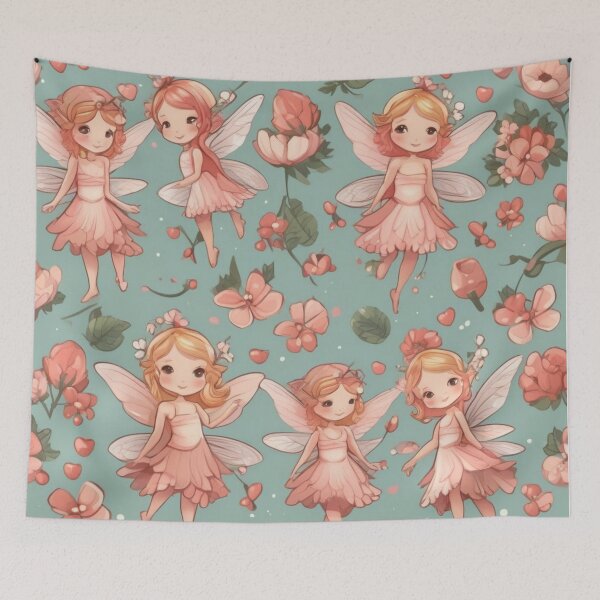 Item preview, Fairy 'n' Flowers designed and sold by minxandme.