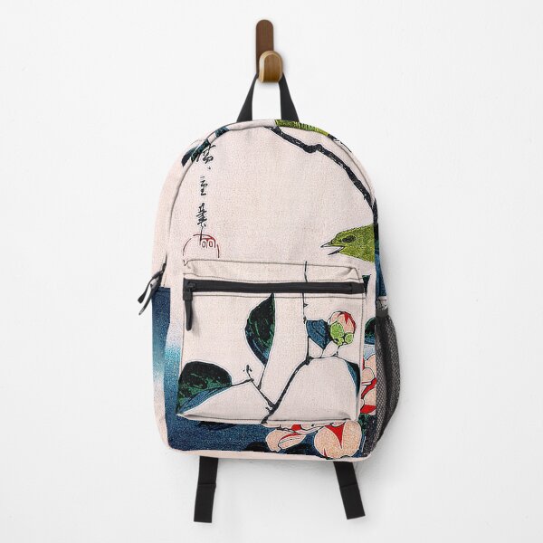 Item preview, Camellia and Nightingale by Utagawa Hiroshige. Pictorial Monograph of Birds designed and sold by Gold Turtle  Lina.