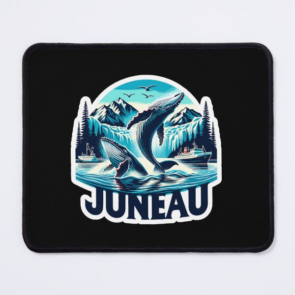Aperçu de l'œuvre Baleines à bosse de Juneau en Alaska créée et vendue par ElLocoMus.