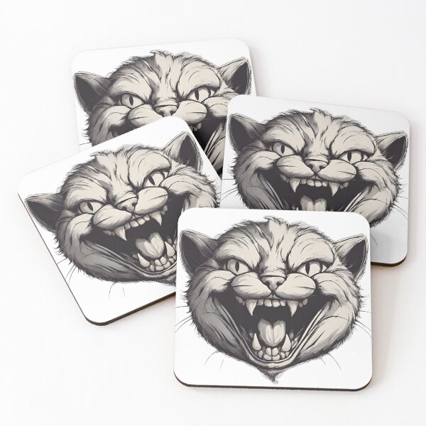 Item preview, sinister cat designed and sold by navigatorsteel.