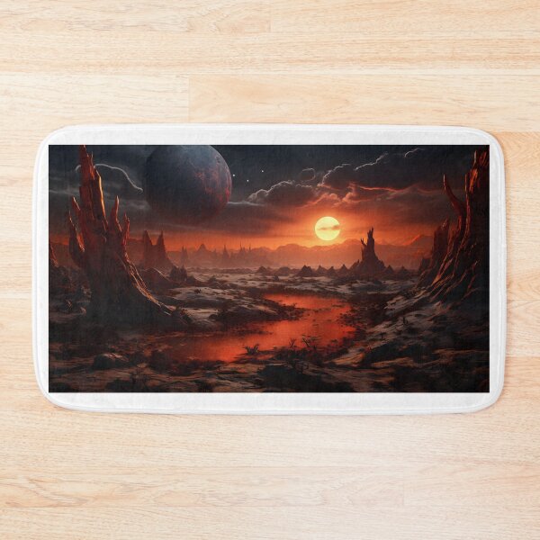 Item preview, Cyberpunk Cityscape Art designed and sold by Shirtastically.