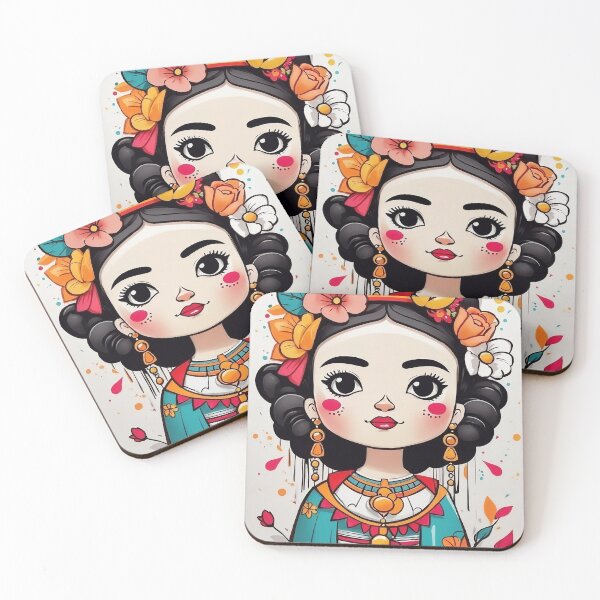 Item preview, Cute Frida - 2 designed and sold by vsartmaking.