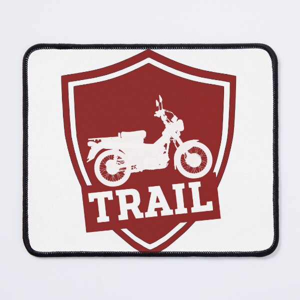 Item preview, Trail Minibike Red Shield Design designed and sold by Antianeira.