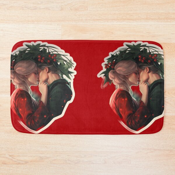 Item preview, Mistletoe Christmas kiss designed and sold by AI-Only Creations.