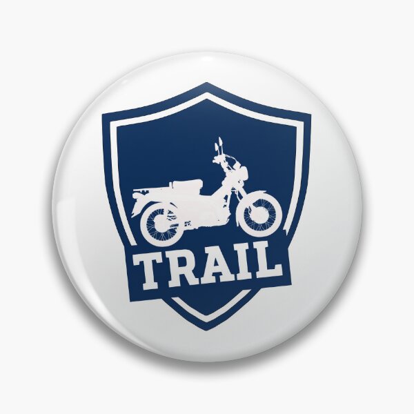 Item preview, Trail Minibike Blue Shield Design designed and sold by Antianeira.