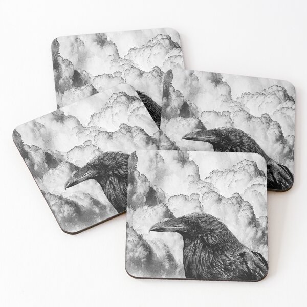 Item preview, Great grey Raven's sky designed and sold by Creavision.