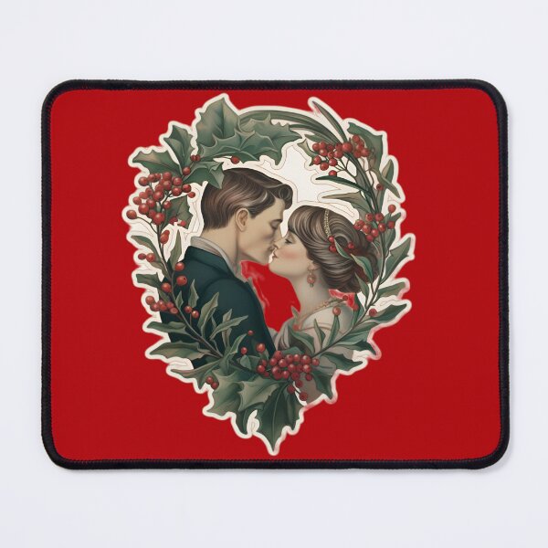 Artikelvorschau, Weihnachtsmistelliebe entworfen und verkauft von AI-Only Creations.