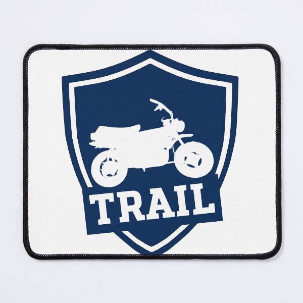 Item preview, Classic Trail Minibike Blue Shield Design designed and sold by Antianeira.