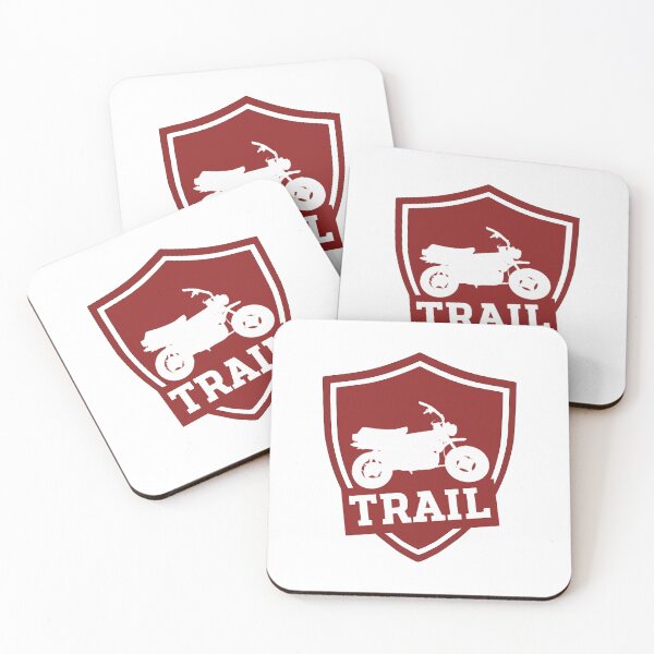 Item preview, Classic Trail Minibike Red Shield Design designed and sold by Antianeira.