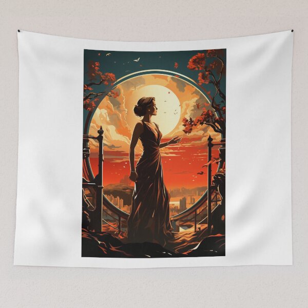 Item preview, The Meaning of Life - Art Deco Poster designed and sold by SeanTheBeard.