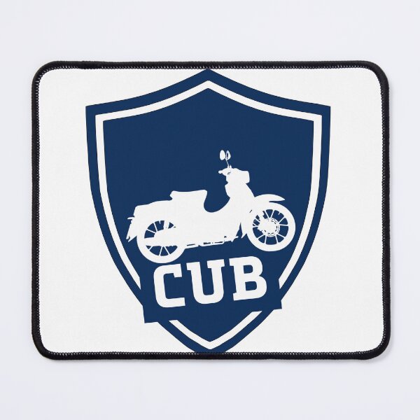 Item preview, Cub Minibike Blue Shield Design designed and sold by Antianeira.
