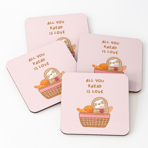 Item preview, All You Need is Love Strawberry Jam Sloth  designed and sold by theslothinme.