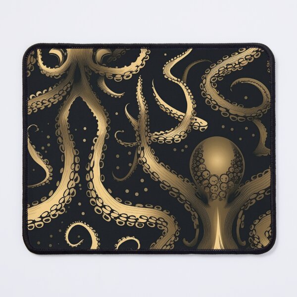 Item preview, Golden Mysteries of the Deep: Octopus Enigma designed and sold by 21 Tulips.