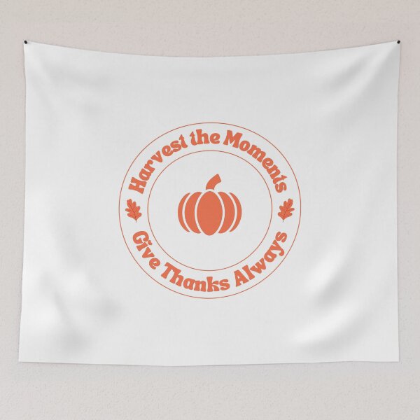Item preview, Harvest the Moments - Thanksgiving Quote - Happy Thanksgiving  designed and sold by stylishdzign.