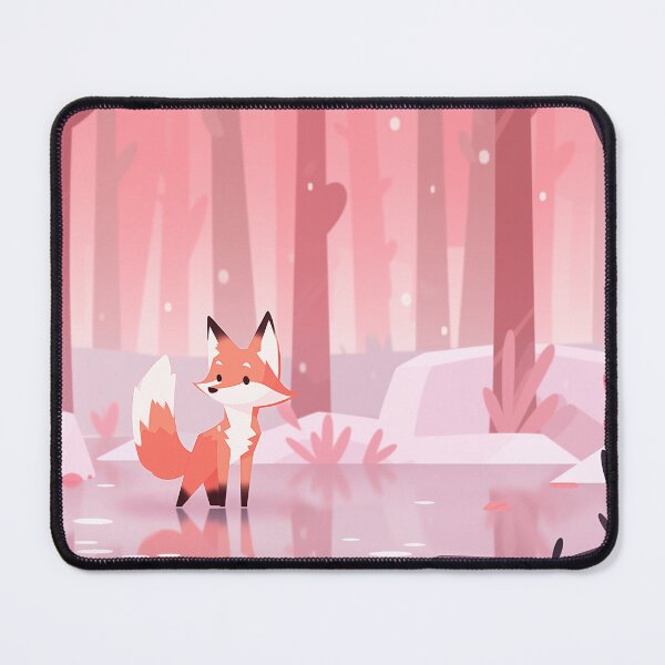 Vista previa del artículo con la obra «Pequeño zorro en el bosque», diseñado y vendido por SweetClicks123.