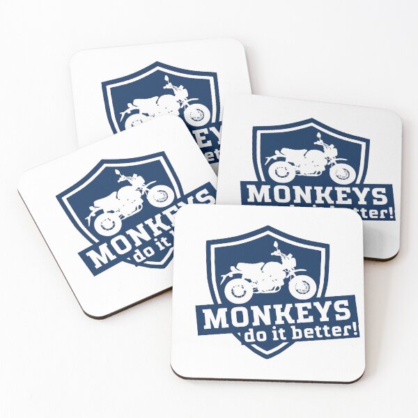Item preview, Monkeys Do It Better Minibike Design designed and sold by Antianeira.