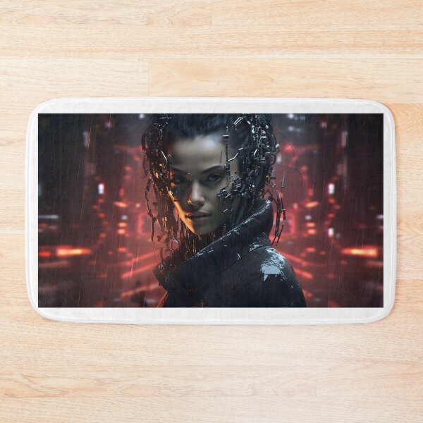 Item preview, Cyberpunk Character Portrait designed and sold by Shirtastically.