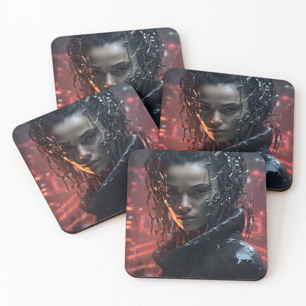 Item preview, Cyberpunk Character Portrait designed and sold by Shirtastically.