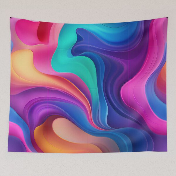 Item preview, Abstract Fluid Colors 1 designed and sold by Hashola Designs.