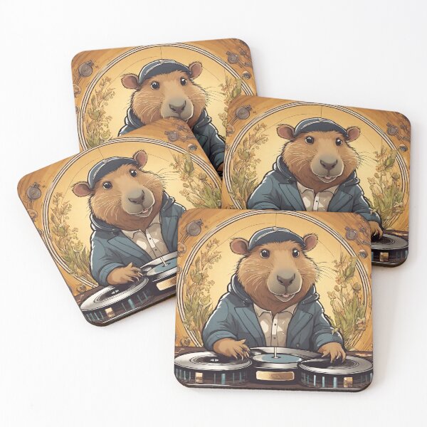 Item preview,  Capybara DJ designed and sold by StyleSketch.
