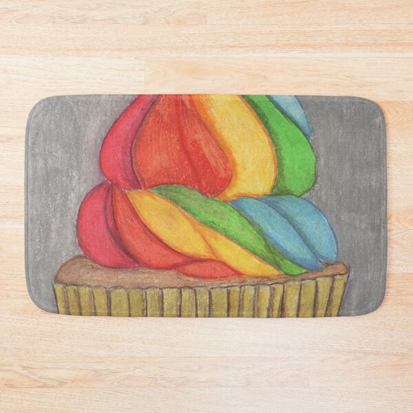 Artikelvorschau, Regenbogen-Cupcake entworfen und verkauft von Artbysarah23.